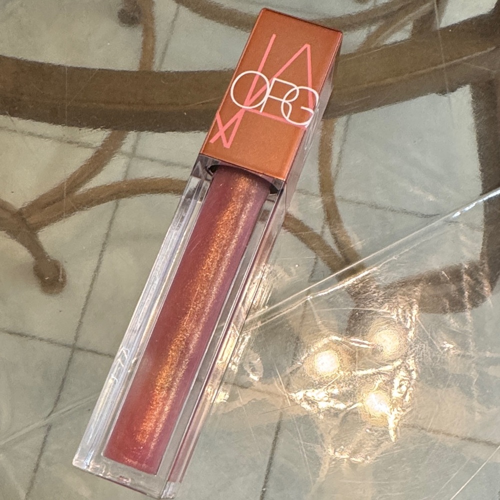 NWT - NARS Glossy Lip Balm - Shimmering Coral - ORGASM
